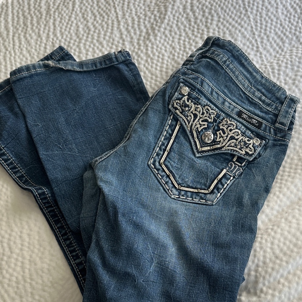 Miss Me Boot Cut Embellished Women Jeans